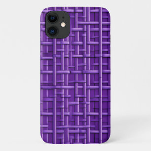Funda Para iPhone 11 patrón de pellejo en púrpura regular