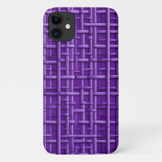 Funda Para iPhone 11 patrón de pellejo en púrpura regular