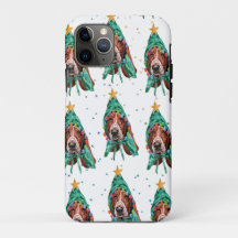 Patrón de perro de raza Basset Hound Estrellas Nav