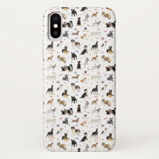Funda Para iPhone X Patrón de perros varios