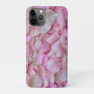 Funda Para iPhone 11 Pro Patrón de Pétalos Rosa Rosados