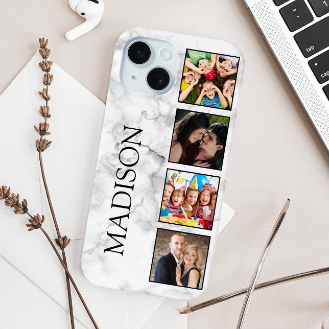 Funda De Case-Mate Para iPhone Patrón de Piedra de Mármol Blanco (Subido por el creador)