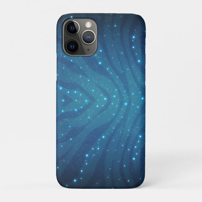 Funda De Case-Mate Para iPhone Patrón de piel alienígena azul bioluminiscente - A (Reverso)