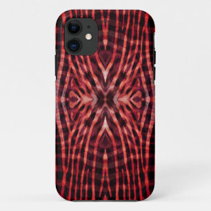 Funda Para iPhone 11 Patrón de piel de cebra caleidoscopio
