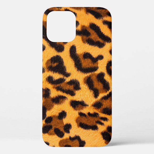 Funda De Case-Mate Para iPhone Patrón de piel de leopardo (Reverso )