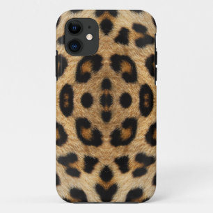 Funda Para iPhone 11 Patrón de piel de leopardo caleidoscopio