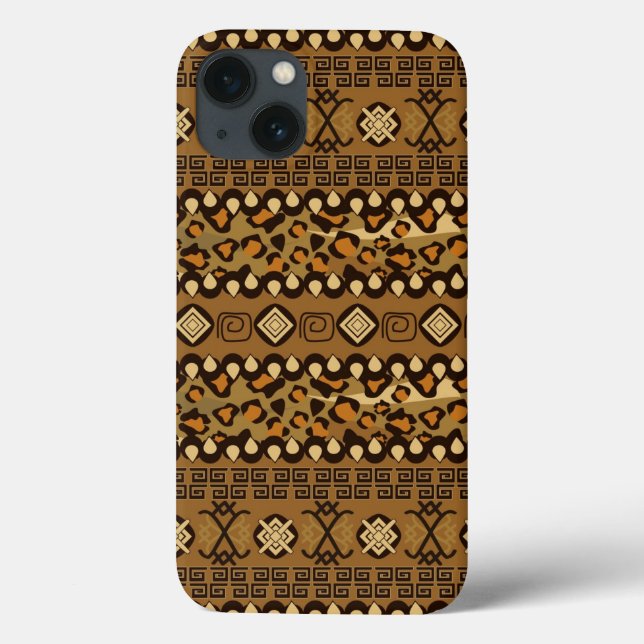 Funda De Case-Mate Para iPhone Patrón de piel de queso africano 2 (Reverso)