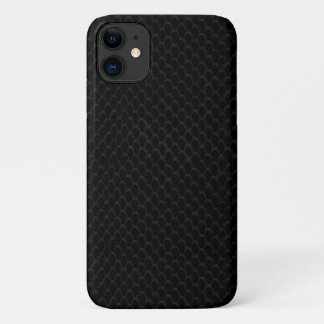 Funda Para iPhone 11 Patrón de Piel de serpiente negro
