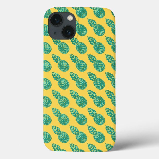 Funda De Case-Mate Para iPhone Patrón de piña (Reverso)