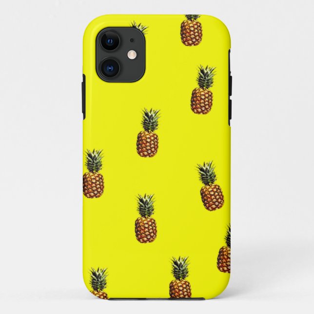 Funda De Case-Mate Para iPhone patrón de piña (Reverso)
