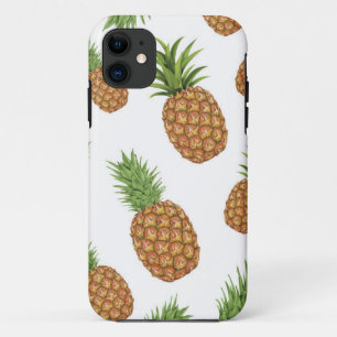 Funda Para iPhone 11 patrón de piña acuarela 1