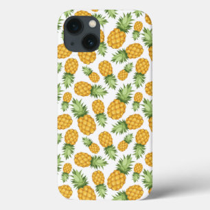 Funda Para iPhone 13 Patrón de piña personalizado