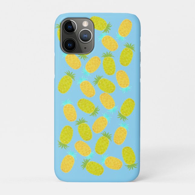 Funda De Case-Mate Para iPhone Patrón de Piñas Oceánicas (Reverso)