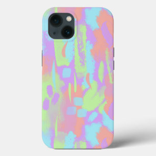 Funda Para iPhone 13 Patrón de pincel