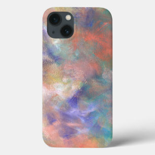 Funda Para iPhone 13 Patrón de pintura abstracta