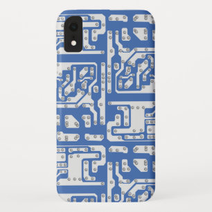 Funda Para iPhone XR Patrón de placa de circuito