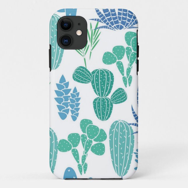 Funda De Case-Mate Para iPhone Patrón de planta (Reverso)