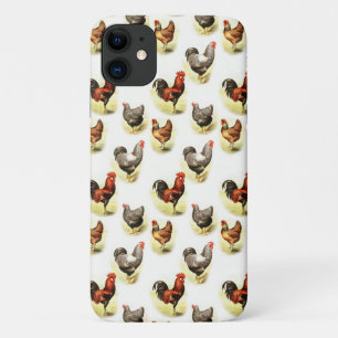 Funda Para iPhone 11 Patrón de pollo del país