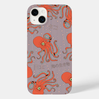 Funda Para iPhone 14 Plus De Case-Mate Patrón de pulpo japonés