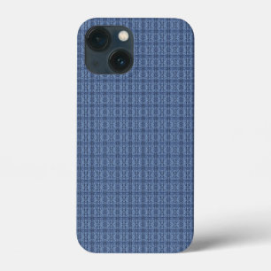 Funda Para iPhone 13 Mini Patrón de punto azul