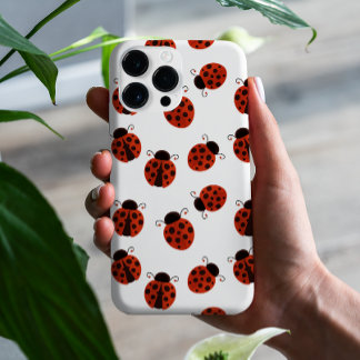 Funda Para iPhone 11 Patrón de punto de polka de encía roja