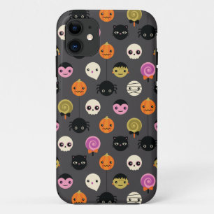 title_seo2 Patrón de puntos de polka de Halloween