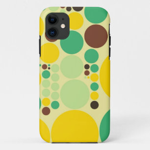 title_seo2 Patrón de puntos de polka retro (verde, amarillo,