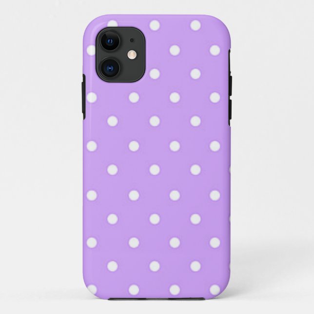Funda De Case-Mate Para iPhone Patrón de puntos polacos (Reverso)