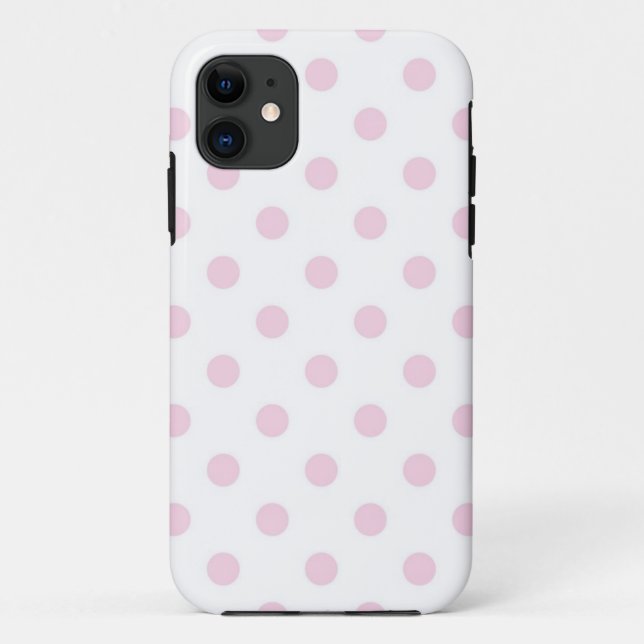 Funda De Case-Mate Para iPhone Patrón de puntos polacos (Reverso)