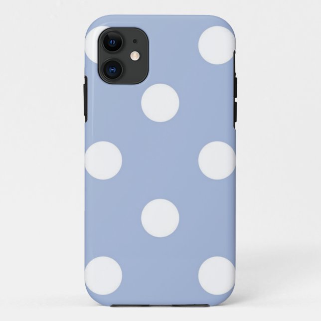 Funda De Case-Mate Para iPhone Patrón de puntos polacos (Reverso)