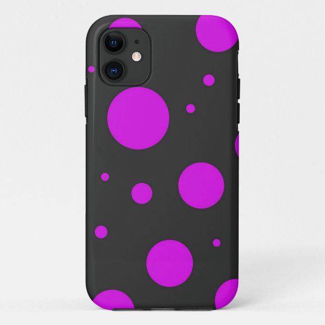 Funda De Case-Mate Para iPhone Patrón de puntos polacos (Reverso)