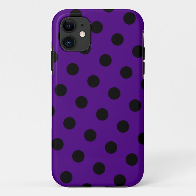 Funda De Case-Mate Para iPhone Patrón de puntos polacos (Reverso)