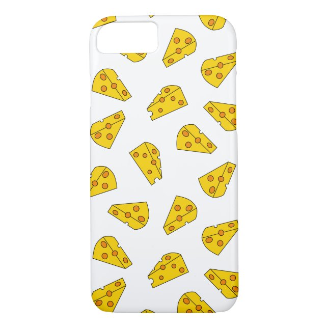 Funda De Case-Mate Para iPhone Patrón de queso curado (Reverso)