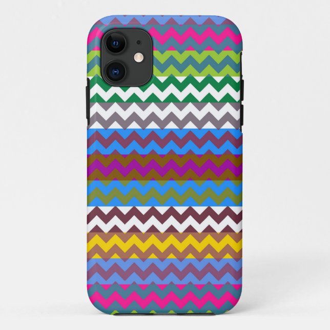 Funda De Case-Mate Para iPhone Patrón de rayas aztecas chevron Zigzag 6 (Reverso)