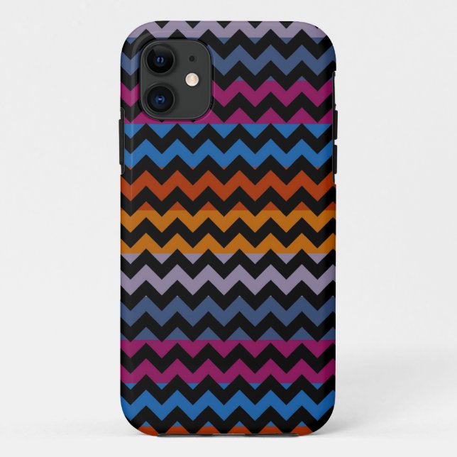 Funda De Case-Mate Para iPhone Patrón de rayas aztecas chevron Zigzag 8 (Reverso)
