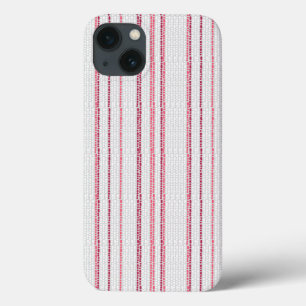 Funda Para iPhone 13 Patrón de rayas punteadas.