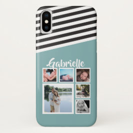 title_seo2 Patrón de rayas Verde azuladas verdes personalizad