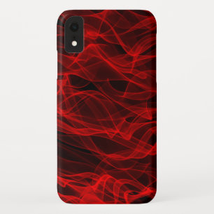 Funda Para iPhone XR Patrón de resumen de la línea moderna neonesa de c