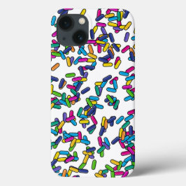 Funda Para iPhone 13 Patrón de rociadores dispersos