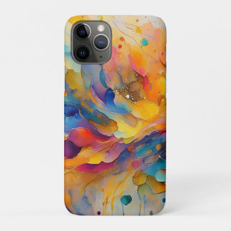 Funda Para iPhone 11 Pro Patrón de salpicaduras de pintura 2