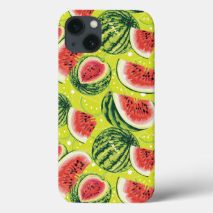 Funda Para iPhone 13 Patrón de sandía