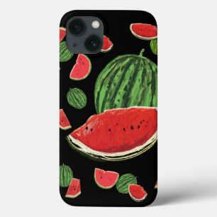 Funda Para iPhone 13 Patrón de sandías