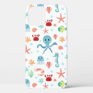 Funda Para iPhone 12 Pro patrón de Sea World