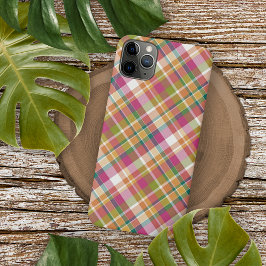 Funda Para iPhone 11 Pro Max Patrón de Shabby Chic Flair Madras