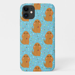 Funda Para iPhone 11 Patrón de Snuffleupagus Blue Stars & Dots