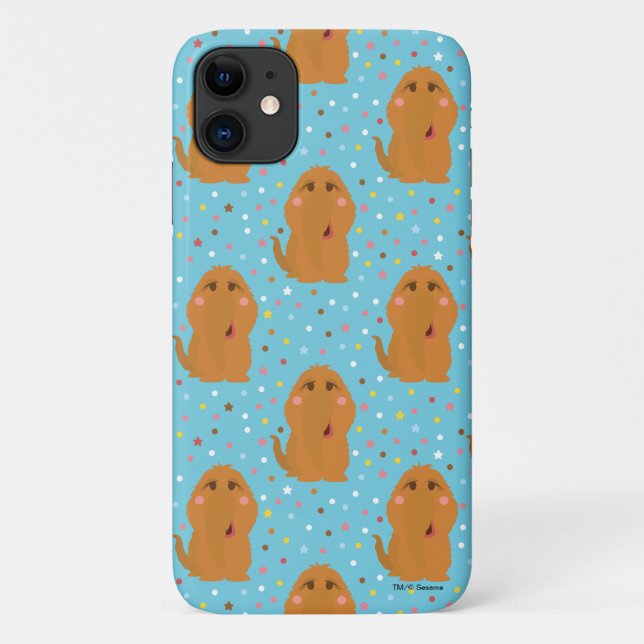 Funda De Case-Mate Para iPhone Patrón de Snuffleupagus Blue Stars & Dots (Reverso)