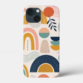 Funda Para iPhone 13 Mini Patrón de superficie abstracta de arco de prisma p