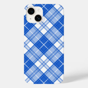 Funda Para iPhone 14 De Case-Mate Patrón de tartán blanco oscuro yxm0uat9 diagonal
