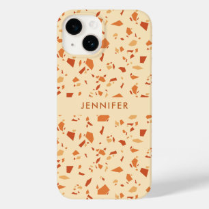 Funda Para iPhone 14 De Case-Mate Patrón de Terrazzo Personalizado con Tema de Otoño