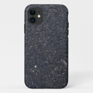 Funda Para iPhone 11 patrón de textura asfáltica mojada bitumen pitch n